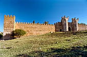 Rabat - La necropoli di Chellah, Vista del recinto fortificato esterno 